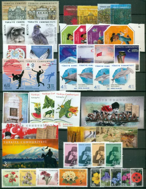 Türkei Jahrgang  2021 Nr. 4623 - 4681 postfrisch **  MNH Bitte lesen !!!