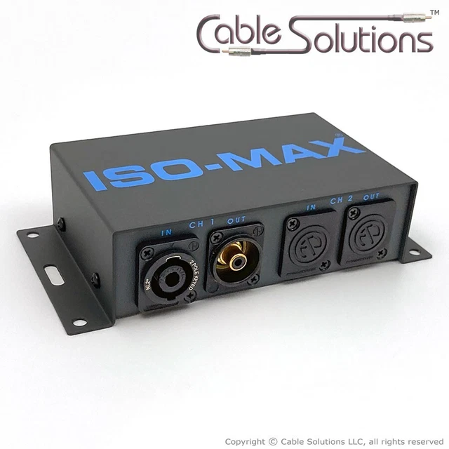 SPEAKER TO SUBWOOFER Line Audio Converter/Isolator Jensen Transformers