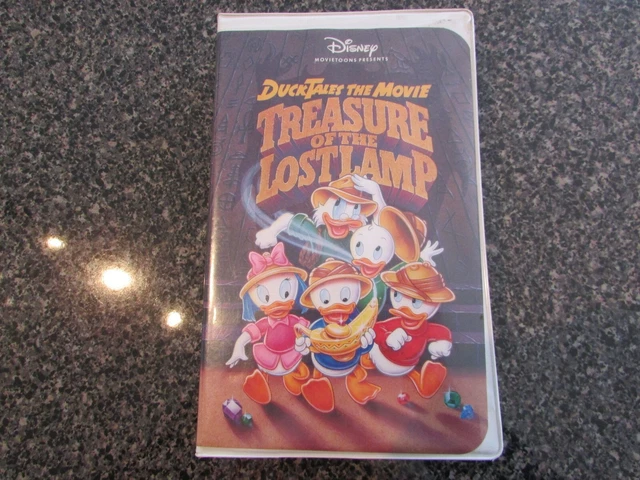 WALT DISNEY - VHS - DUCKTALES THE MOVIE - TREASURE OF THE LOST LAMP ...