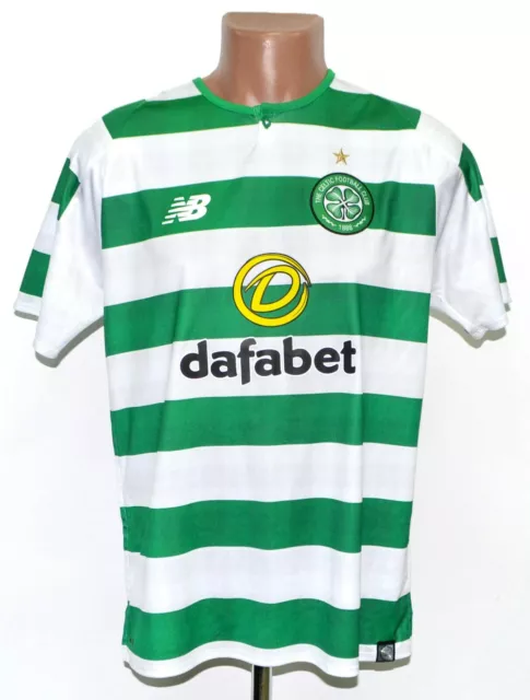 Celtic Scotland 2018/2019 Home Football Shirt Jersey New Balance Size M