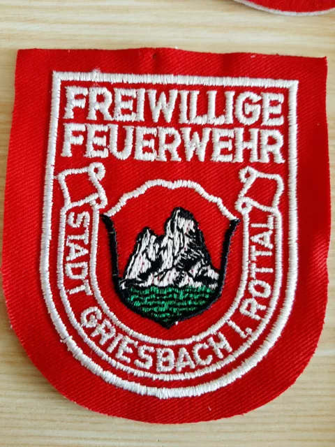 Feuerwehr Ärmelabzeichen Stadt Griesbach i.Rottal/Bay.