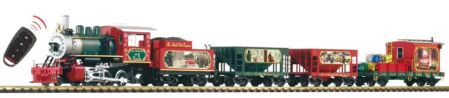 Piko G Scale 38123 Christmas Freight R/C Starter Set w/Analog Sound & Smoke