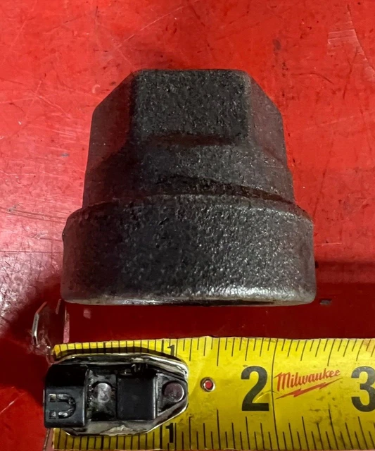 1" x 1/2" Reducing Hex Coupling Female NPT Threaded Malleable Iron 300 Class USA