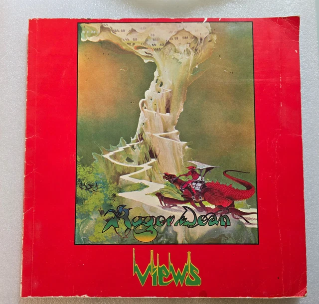 ROGER DEAN VIEWS Art Book 1975 First Edition $96.77