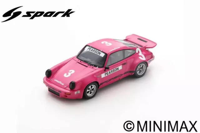 Miniature voiture auto 1 : 43 spark Model Porsche Rs 3.0 Iroc Daytona Pearson