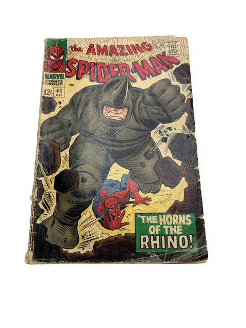 Marvel The Amazing Spider-Man #41 (1966) 1st Appearance Rhino
