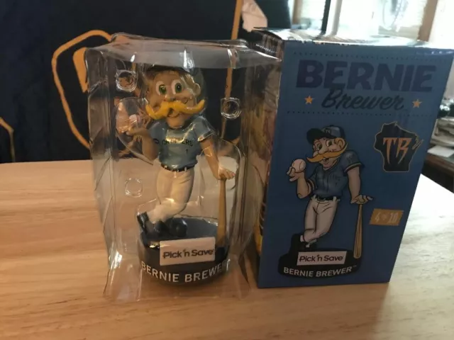 Bernie Brewer Bobblehead SGA 2023 Wis. Timber Rattlers  Free S/H