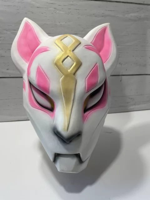 Fortnite Mask Natural Soft Latex Fox Drift/ Dress Up /Halloween /Cosplay Adult