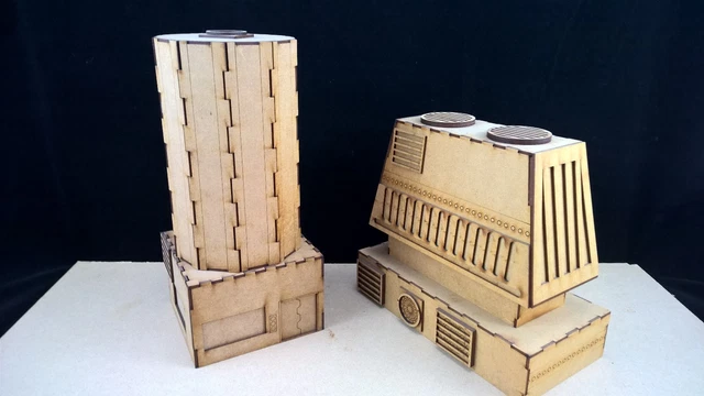 Kit Scenario Terreno Tool Factory Per Wargame Infinity – Piano Da Tavolo 28mm – UK