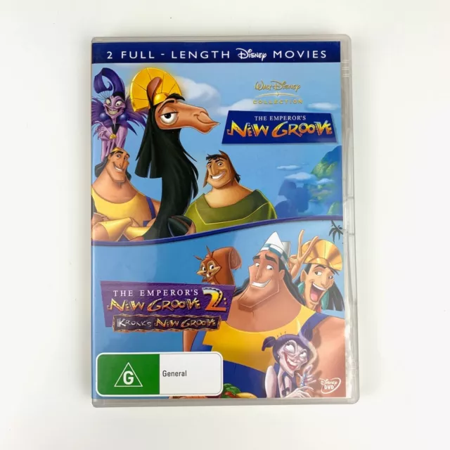 WALT DISNEY THE Emperors New Groove DVD Region 4 Free Postage