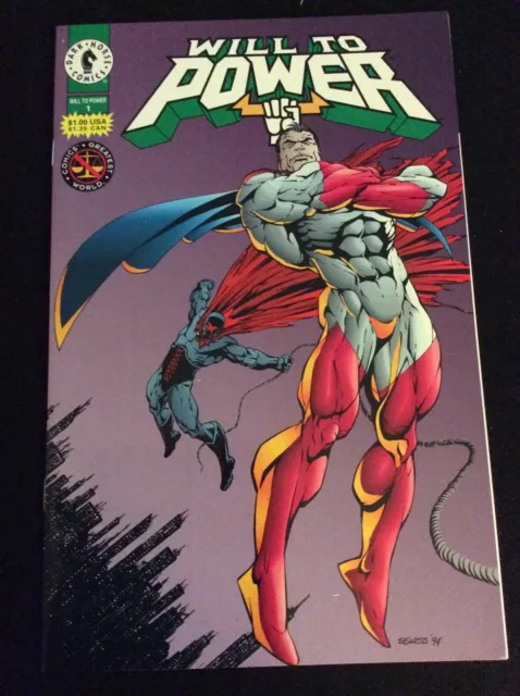Dark Horse Comics Will To Power #1 NM Unread Condition June 1994 (box20)