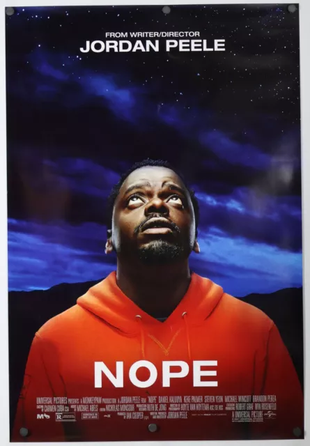 Nope - original DS movie poster - 27x40 D/S FINAL - VG/EX