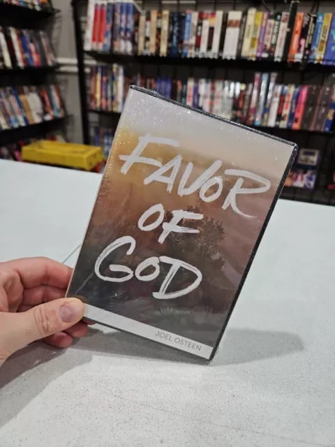 Favor of God - Joel Osteen 2 messages cd/dvd set with Booklet New! Sealed!!