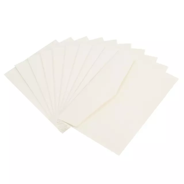 Colorido Sobres 25 Paquete En Blanco Plano Tarjetas para Invitaciones, Blanco