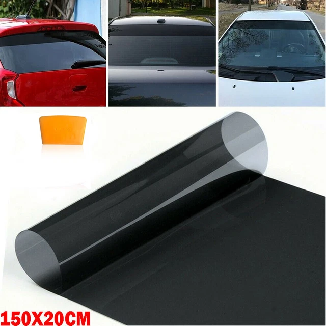 Pellicola parabrezza parabrezza auto non tagliata 1 rotolo striscia di rifiuto striscione UV in PVC