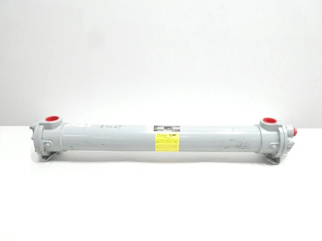 American Industrial AA-836-4-4-TP Brass Shell Copper Tube Heat Exchanger