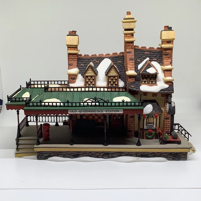 Dickens' Village, Dept 56, Old Queensbridge Station, Set/2, Retired, #56.58443