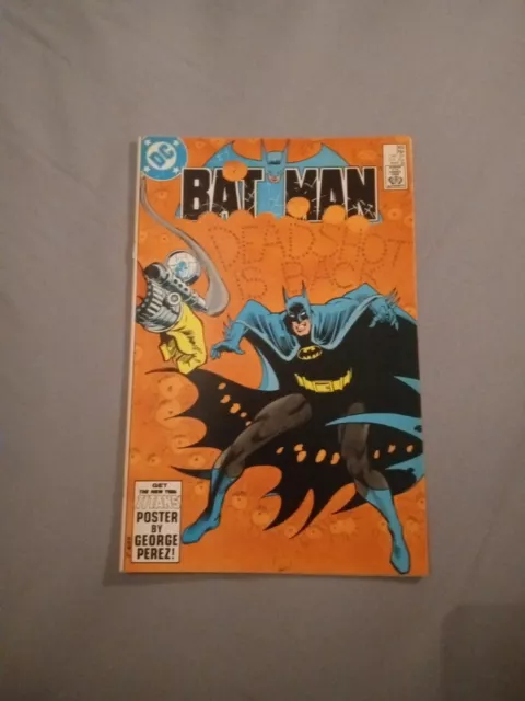 DC Comics Batman #369 Key Issue Deadshot Copper Age VF Great Condition Very Rare