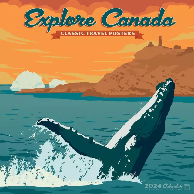 Explore Canada - 2024 Calendario da Parete - Nuovo - 33463