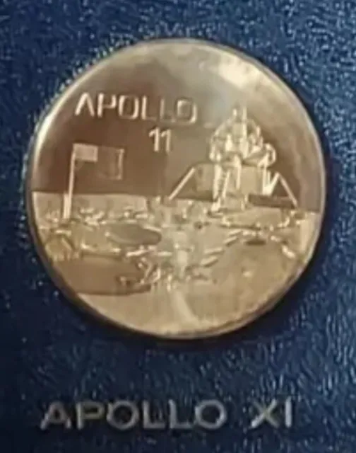Rare NASA COINS ~ Franklin Mint "THE APPOLLOS" Comm. Coin Set ~ Uncirculated