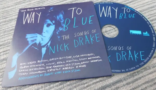 Way To Blue PROMO CD ALBUM The Songs Of Nick Drake Vashti Bunyan Luluc FOLK