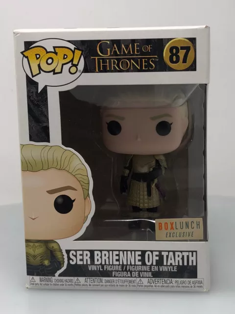 Funko POP! Television Game of Thrones Ser Brienne of Tarth #87 DAMAGED