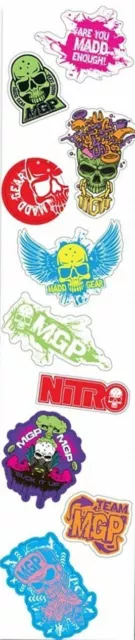 Madd Gear MGP Scooter Sticker Sheet Edition 2