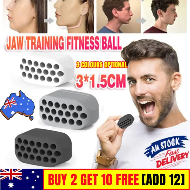 FACIAL CHEW BITE Muscle Redefine Jawline Trainer Double Chin Jawliner $7.54  - PicClick AU