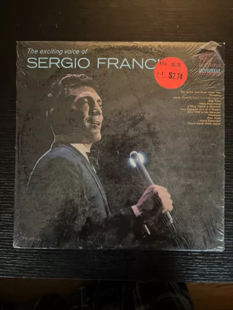 Vinyl Sergio Franchi The Exciting Voice Of Sergio Franchi  LP Stereo LSP-2943