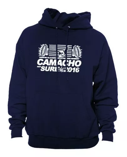 CAMACHO / NOT SURE 2016 idiocracy 50/50 High Quality HOODED SWEATSHIRT