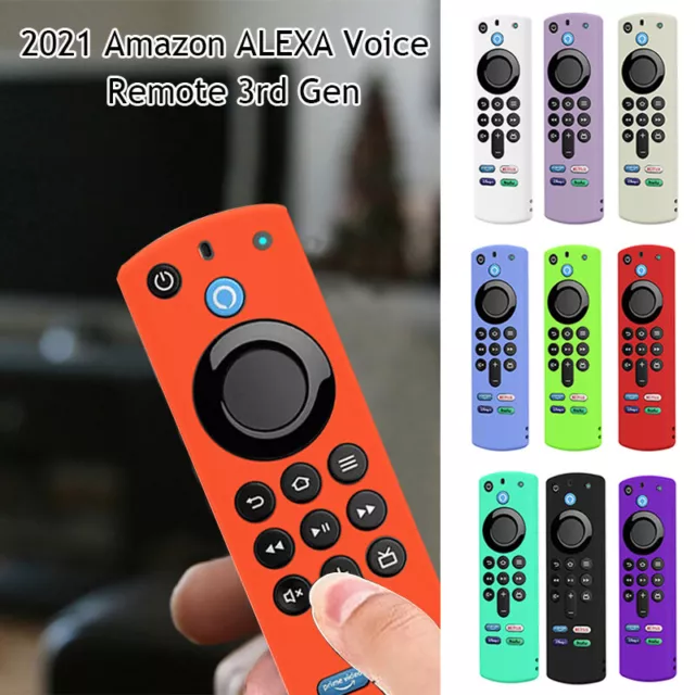 Schutzhülle für 2021 Amazon Fire TV Karte 3rd Gen Alexa Stimme Fernbedienung Hot