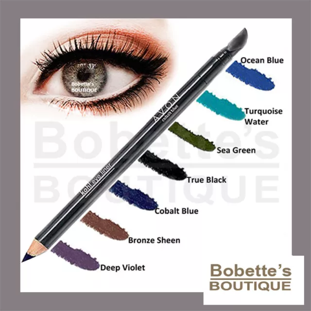 CRAYON EYE LINER KHOL CONTOUR des YEUX AVON avec Estompeur COLORIS AU CHOIX