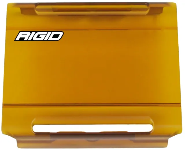 RIGID for Light Cover For 4 Inch E-Series LED Lights Amber Single