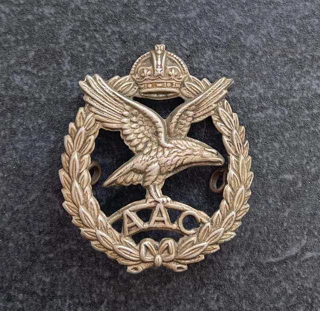 GENUINE WW2 ARMY Air Corps Parachute Glider Airborne Cap Badge £40.00