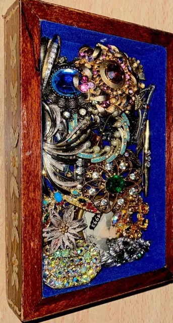 Antique & Vintage Costume Jewellery Silver Included