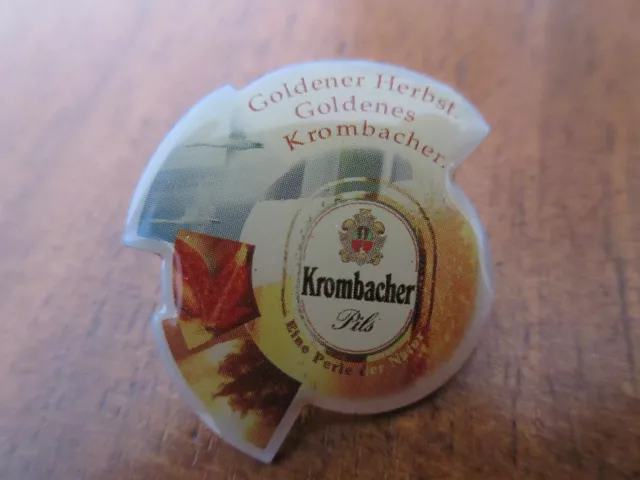 Bier Pin Krombacher Brauerei "Goldener Herbst" beer Germany