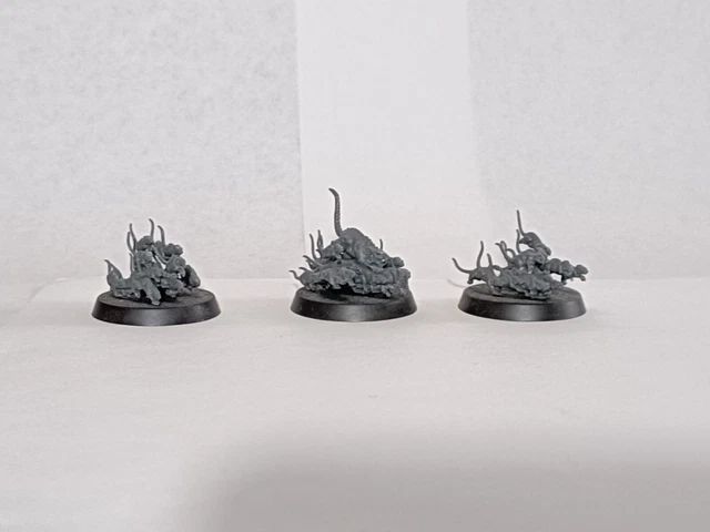 Warhammer Age Of Sigmar Corpse Rats &ndash; Warhammer Soulblight Gravelords Skaven Rat Swarms X3 462189