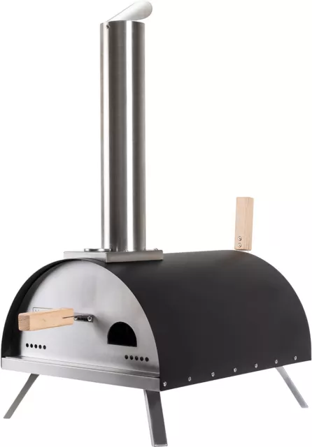Pizzaofen Backofen Pizza Ofen Pizzastein Edelstahl Mini Pizzamaker Pellet 500 °C