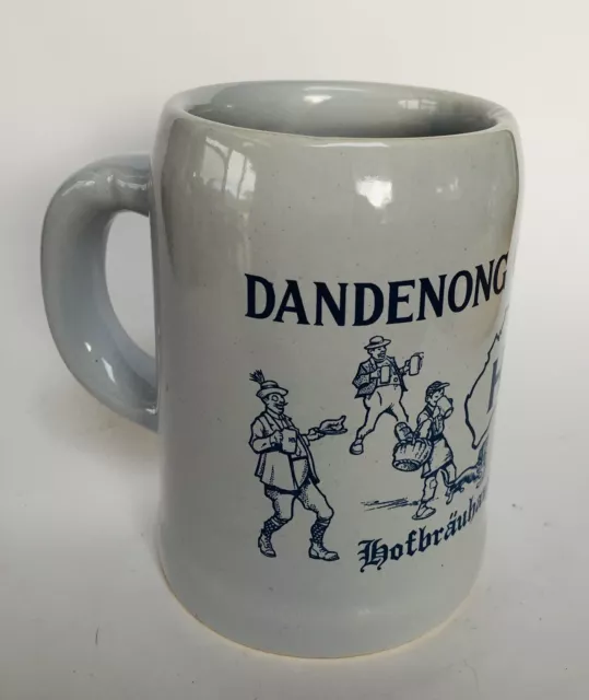 Vintage Dandenong Oktoberfest Hofbrauhaus Melbourne Elischer Beer Stein