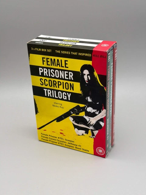FEMALE PRISONER SCORPION: The Complete Collection Blu Ray Limited