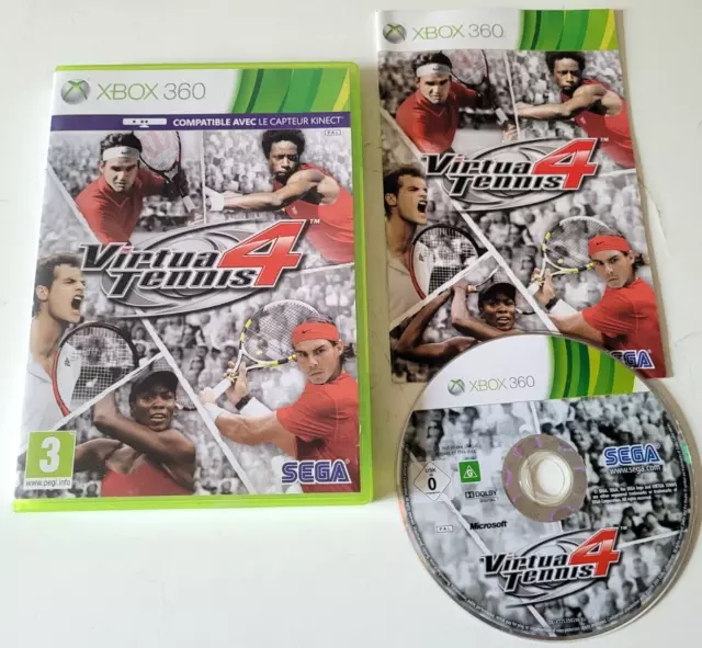 Virtua Tennis 4 - Xbox 360 - PAL - Complet