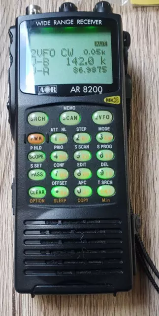 AOR AR 8200 MK3 communications receiver