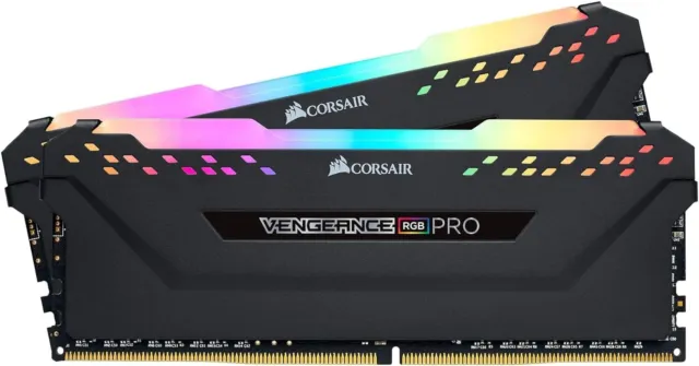 RGB PRO DDR4 Memory, 16GB (2x8GB), 3600MHz - CORSAIR VENGEANCE