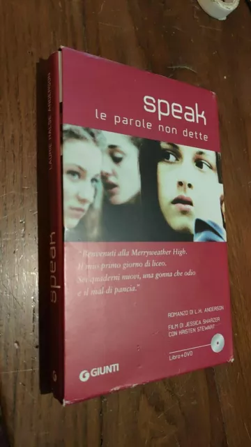 LIBRO PIÙ DVD, Speak le parole non dette, romanzo di L.H. Anderson