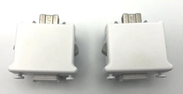 Nintendo Wii Official OEM Remote Motion Plus Sensor Adapter White RVL-026 Nintendo Wii Official OEM Remote Motion Plus Sensor Adapter White RVL-026