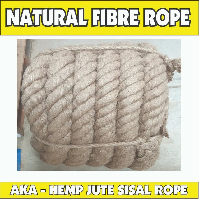 SISAL ROPE 80MM Manila Sisal Top Quality Durable Exercise Swing Rail