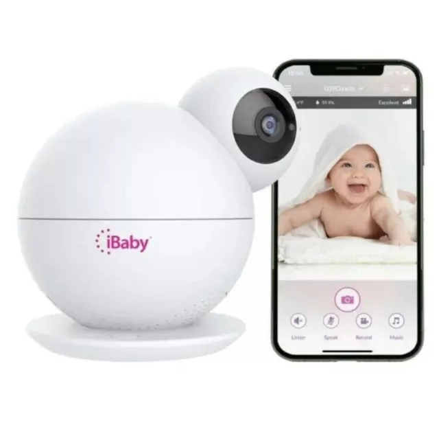 iBaby M8L 1080P Smart Babykamera Monitor WiFi Babyphone Nachtsicht BoxVV