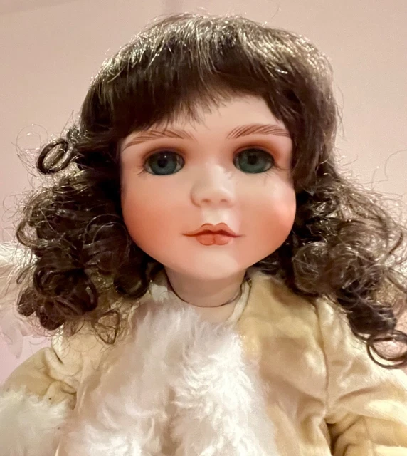 15” all porcelain doll Ellenbrooke "Snow Cherub" by Connie Walser Derek
