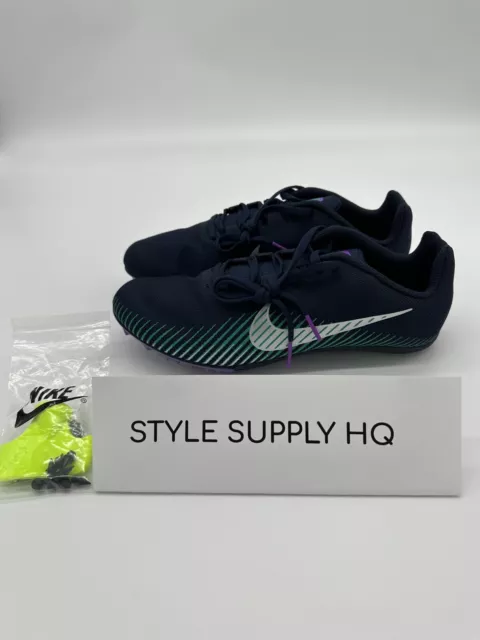 Nike Zoom Rival Spikes Track & Field Obsidian Blue (Ah1020-406) 3