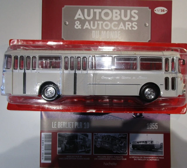 Miniature Ixo 1/43 - Autobus Renault TN4H RATP - Collection Autobus Du Monde 55